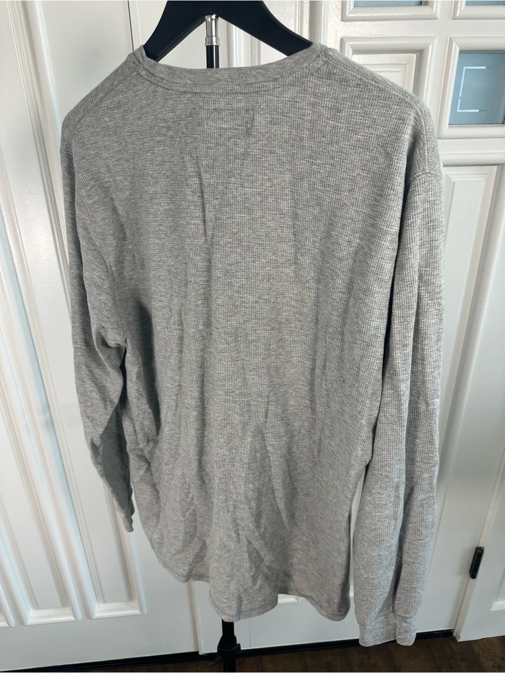 Polo by Ralph Lauren Light Gray Long Sleeve Crewneck Pajama set